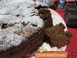 torta mele e cioccolato