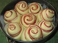 torta di rose alle mele light immagine 9