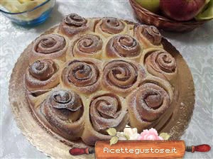 ricetta torta di rose mele light