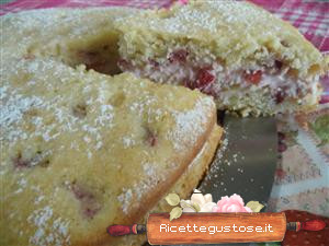 torta fragole e yogurt