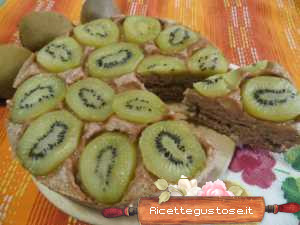 torta di kiwi rovesciata solo albumi