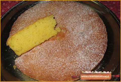 Torta mandorle arance farina di mais