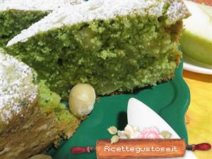 torta di mele spinaci noci macadamia