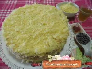 torta mimosa al rosolio ricetta