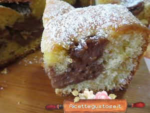 torta nua al cioccolato