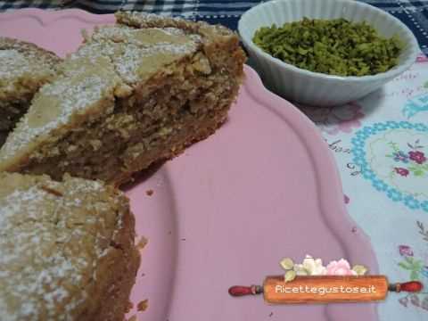 Torta ricotta e pistacchi