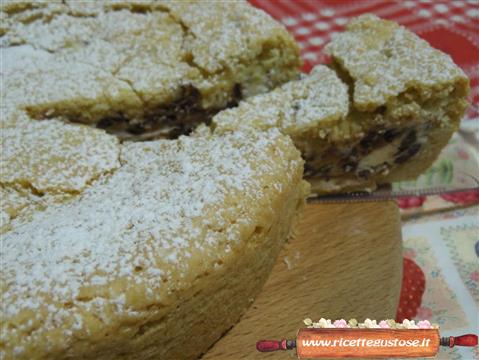 Torta ricotta mascarpone e cioccolato