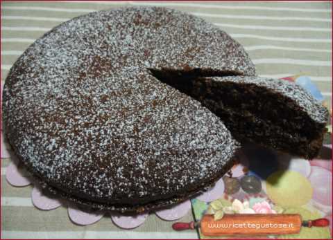 Torta soffice yogurt e cioccolato