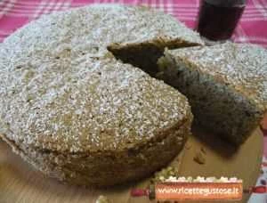 ricetta torta vino rosso e noci