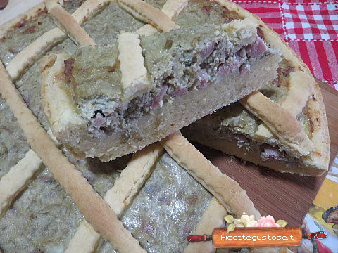 crostata ai carciofi