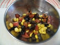 bruschetta  pomodori e mais 6