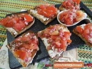 bruschetta salame di camoscio