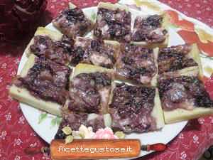 crostini al radicchio