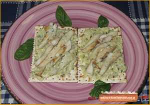 crostini pane azimo zucchine orata