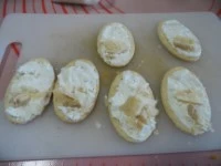 crostini al tuorlo di uovo fritto 2