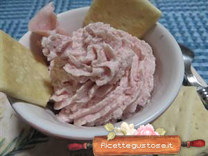 mousse mortadella