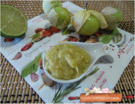 salsa tomatillo verde al forno