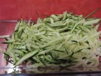 4 foto cestini pan carre con zucchine