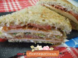 club sandwich ricetta