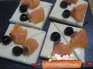 crostini alici e salmone