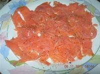 Ricetta crostini salmone e caprino