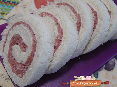 rotolini pancarrè salame cotto di capra