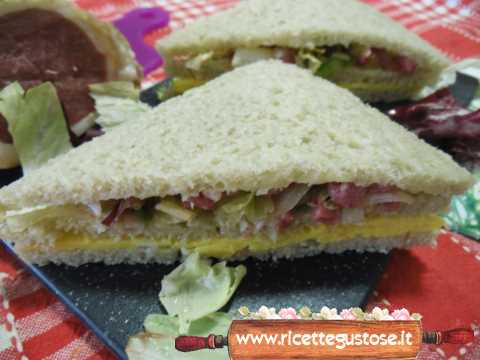 sandwich petto di oca affumicato