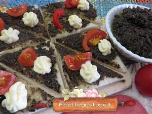 tartine patè di olive ricetta