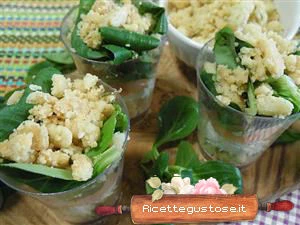 ricetta bicchierini salati al salmone