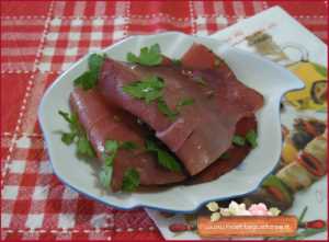 bresaola di tonno