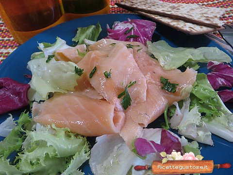 carpaccio salmone