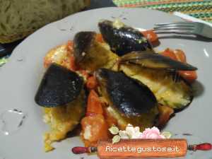 cozze ripiene alle verdure