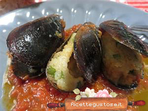 cozze ripiene semplici