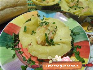 crepes patate e salmone ricetta