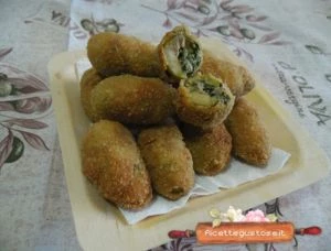 ricetta olive farcite cime di rapa  tonno e pesto
