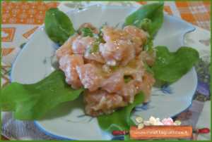 ricetta tartare salmone erba cristallina