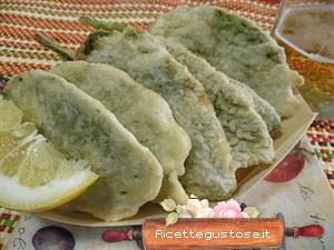 borragine fritta in pastella ricetta
