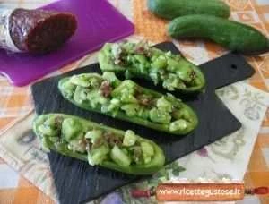 cetriolini snack ripieni ricetta