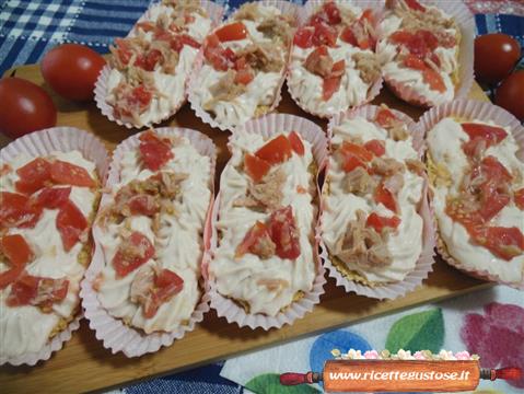 heesecake salato tonno e stracchino