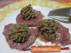 cotechino e spuma di lenticchie