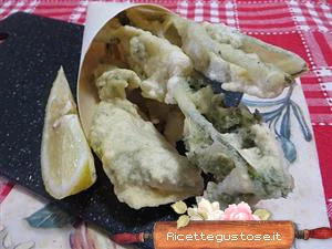 finocchietto selvatico in pastella ricetta