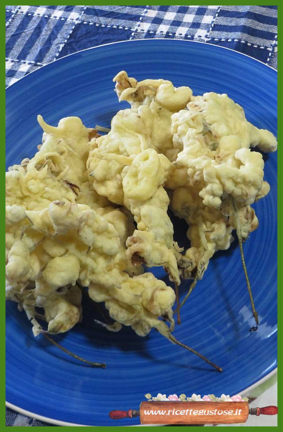 Ricetta fiori di acacia o gaggia fritti in pastella