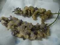 fiori di glicine fritti in pastella croccante immagine 6