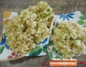 fiori di sambuco fritti in tempura ricetta