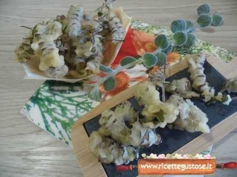 Fiori di origano dictamo in tempura