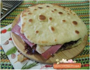 focaccine veloci pastrami parmigiano lollo rossa