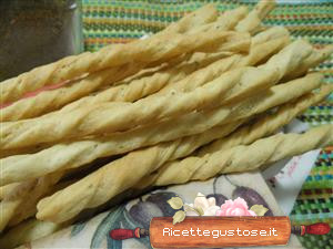 ricetta grissini