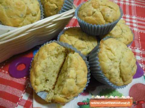 muffin salati olive gorgonzola