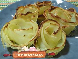 rose di patate al parmigiano gustose