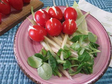 tulipani pomodori tonno ricotta